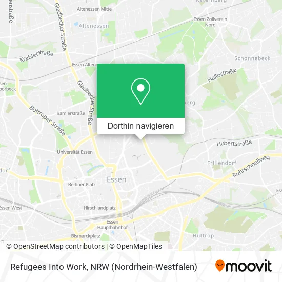 Refugees Into Work Karte