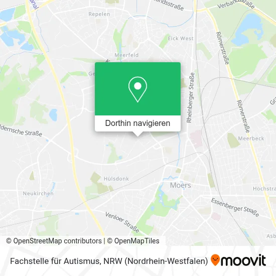 Fachstelle für Autismus Karte