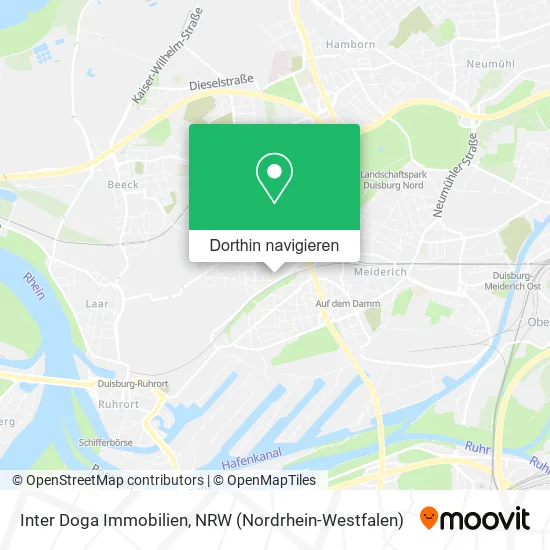 Inter Doga Immobilien Karte