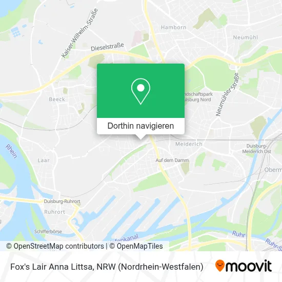 Fox's Lair Anna Littsa Karte