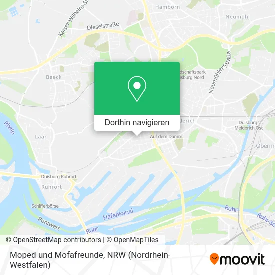 Moped und Mofafreunde Karte