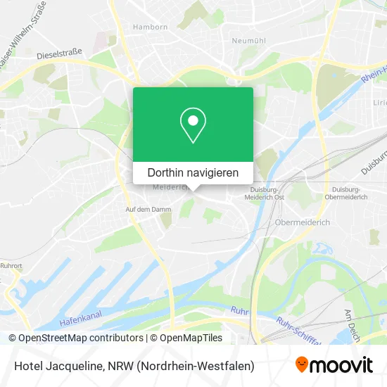 Hotel Jacqueline Karte