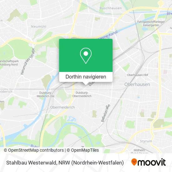 Stahlbau Westerwald Karte