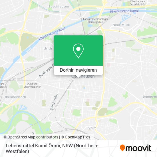 Lebensmittel Kamil Ömür Karte