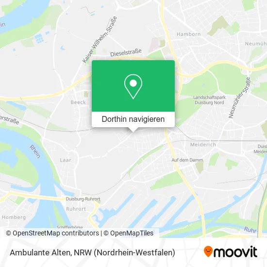 Ambulante Alten Karte