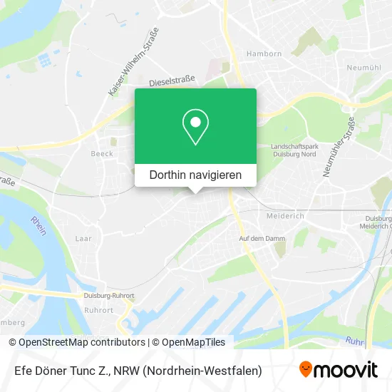 Efe Döner Tunc Z. Karte