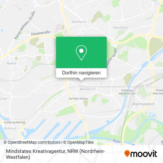 Mindstates Kreativagentur Karte