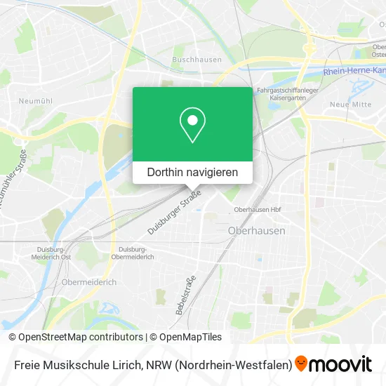 Freie Musikschule Lirich Karte