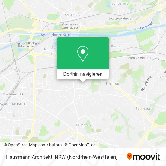 Hausmann Architekt Karte