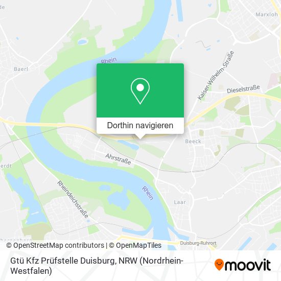 Gtü Kfz Prüfstelle Duisburg Karte