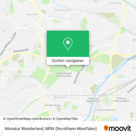 Miniatur Wunderland Karte