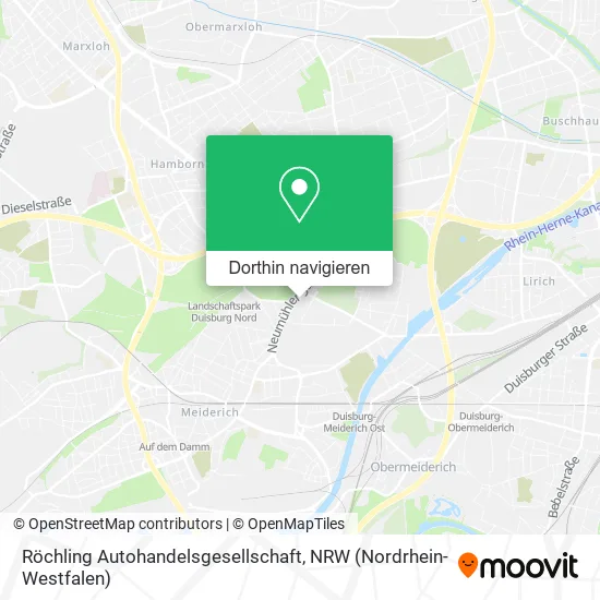 Röchling Autohandelsgesellschaft Karte