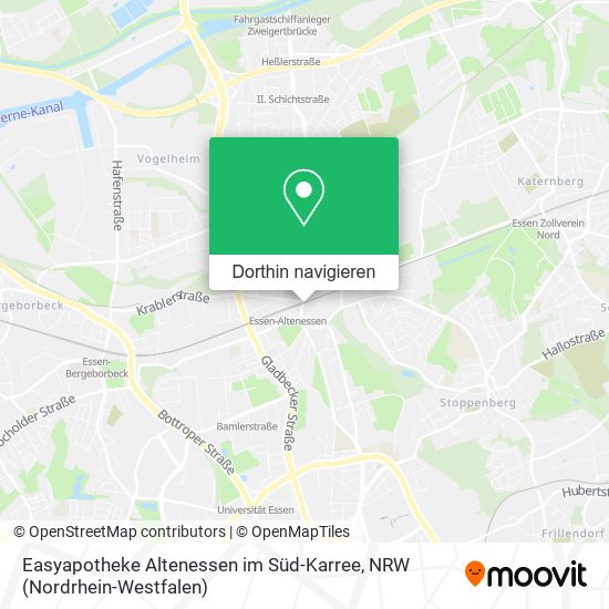 Easyapotheke Altenessen im Süd-Karree Karte