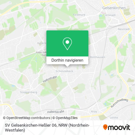 SV Gelsenkirchen-Heßler 06 Karte