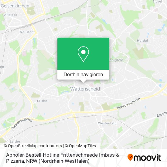 Abholer-Bestell-Hotline Frittenschmiede Imbiss & Pizzeria Karte