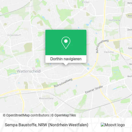 Sempa Baustoffe Karte