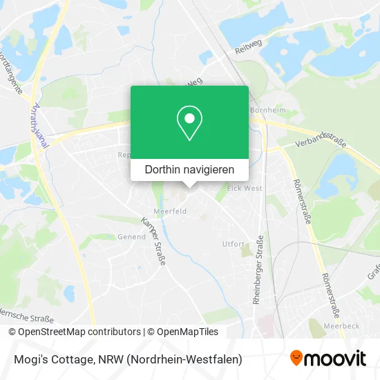 Mogi's Cottage Karte