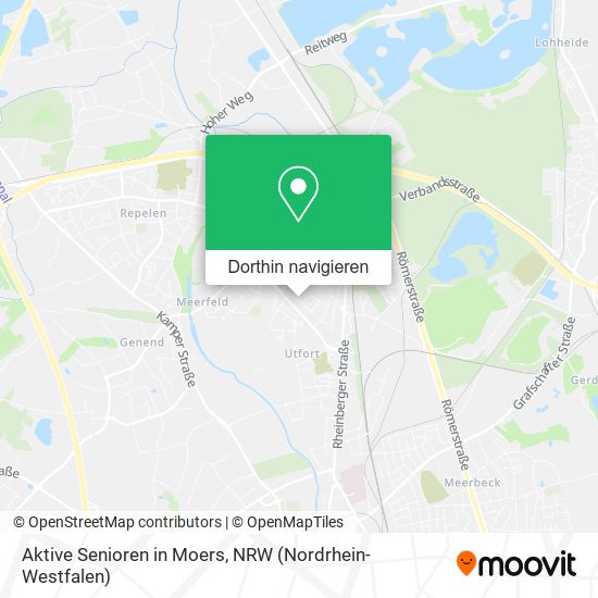 Aktive Senioren in Moers Karte