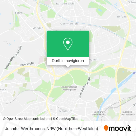 Jennifer Werthmanns Karte