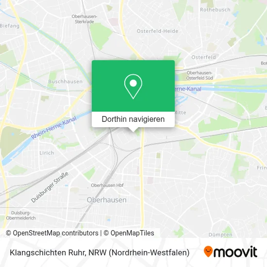 Klangschichten Ruhr Karte