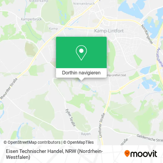 Eisen Technischer Handel Karte