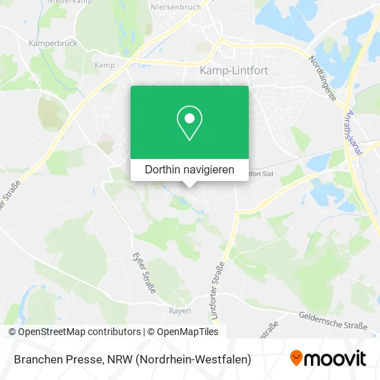 Branchen Presse Karte