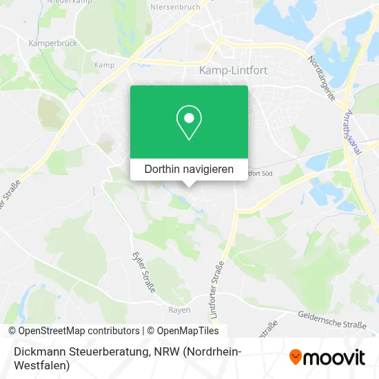 Dickmann Steuerberatung Karte