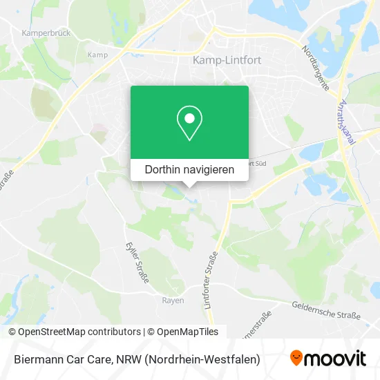 Biermann Car Care Karte