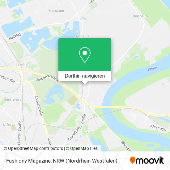 Fashiony Magazine Karte