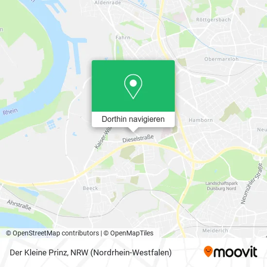 Der Kleine Prinz Karte