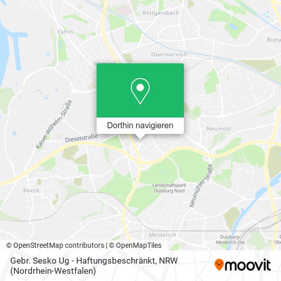 Gebr. Sesko Ug - Haftungsbeschränkt Karte