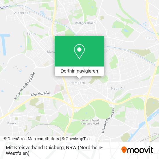 Mit Kreisverband Duisburg Karte