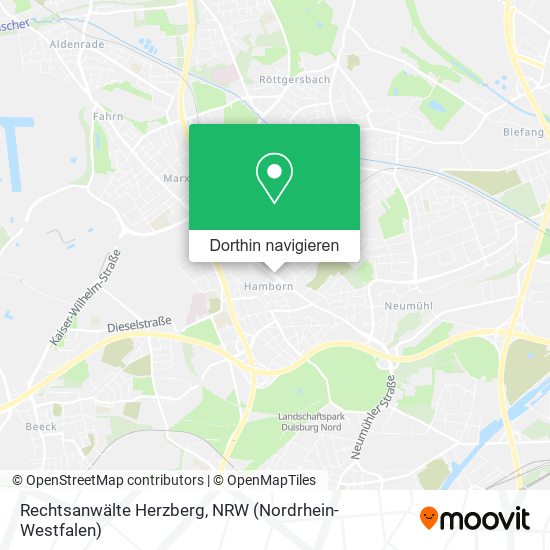 Rechtsanwälte Herzberg Karte