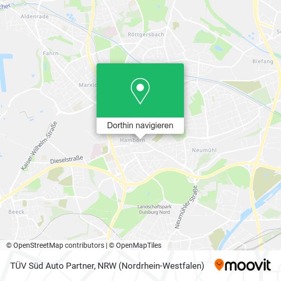 TÜV Süd Auto Partner Karte