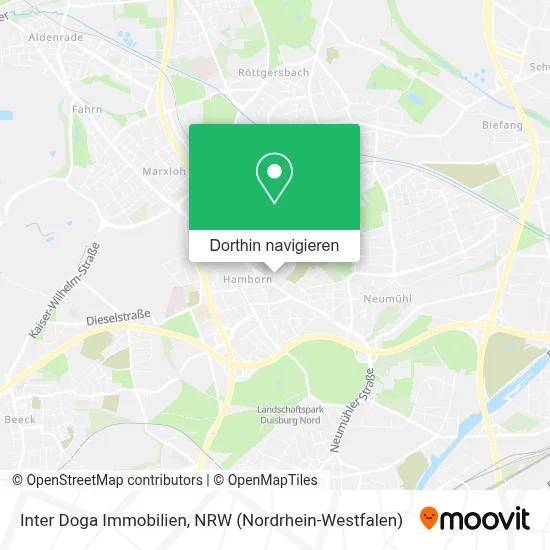 Inter Doga Immobilien Karte