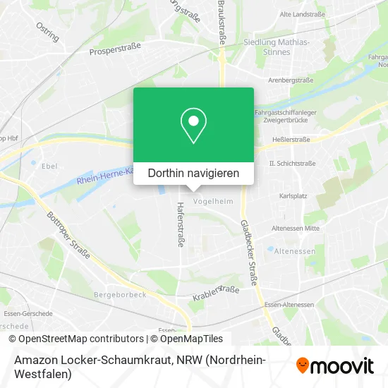 Amazon Locker-Schaumkraut Karte