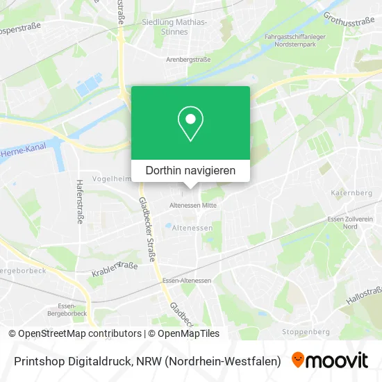 Printshop Digitaldruck Karte