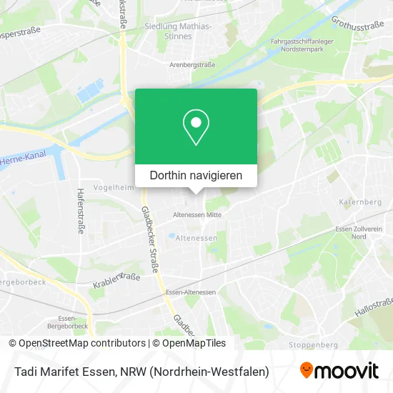 Tadi Marifet Essen Karte