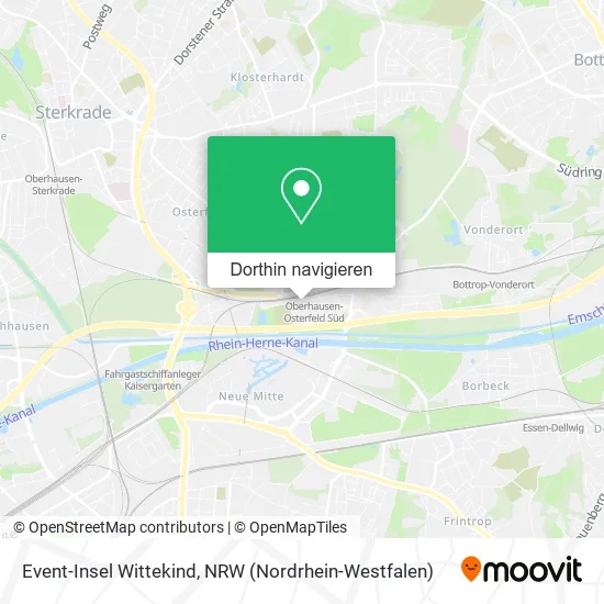 Event-Insel Wittekind Karte