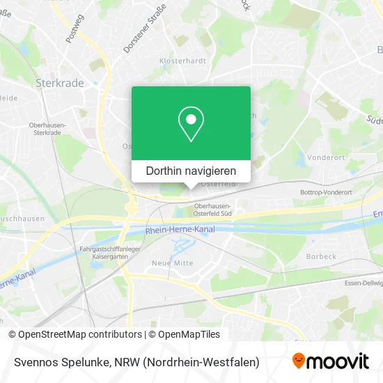 Svennos Spelunke Karte