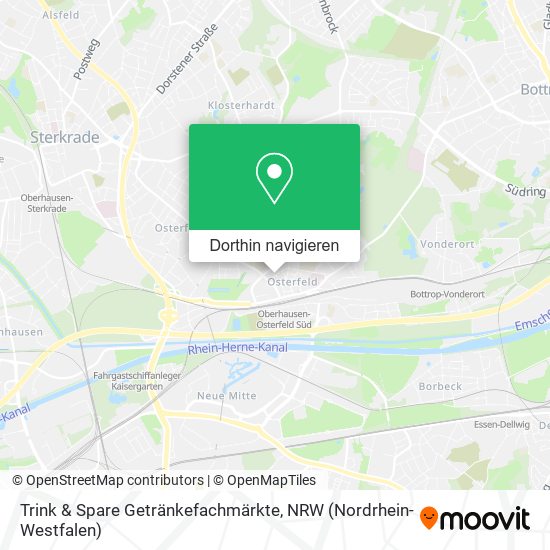 Trink & Spare Getränkefachmärkte Karte