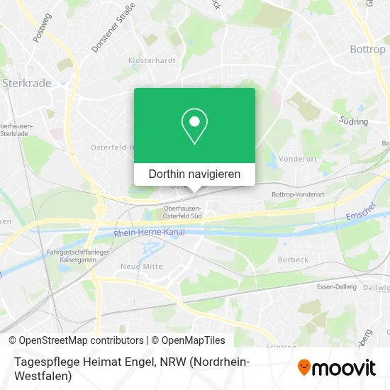 Tagespflege Heimat Engel Karte