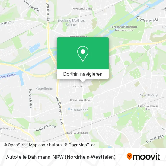 Autoteile Dahlmann Karte