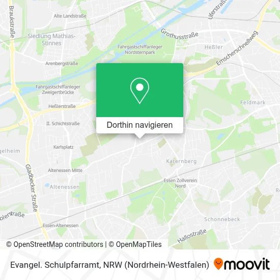 Evangel. Schulpfarramt Karte