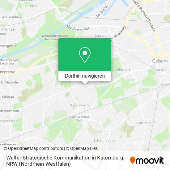 Walter Strategische Kommunikation in Katernberg Karte