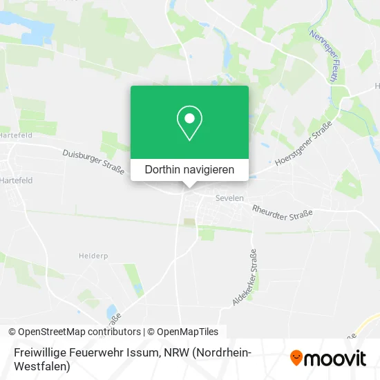 Freiwillige Feuerwehr Issum Karte