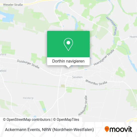 Ackermann Events Karte