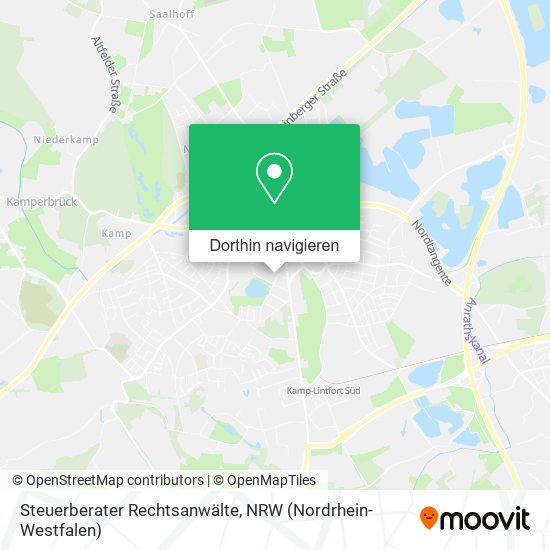 Steuerberater Rechtsanwälte Karte