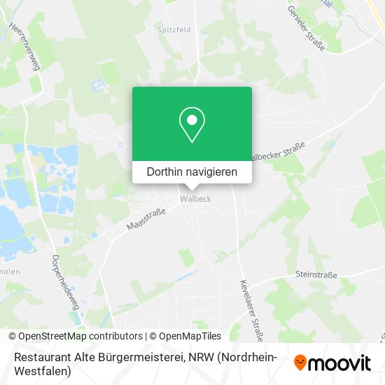 Restaurant Alte Bürgermeisterei Karte