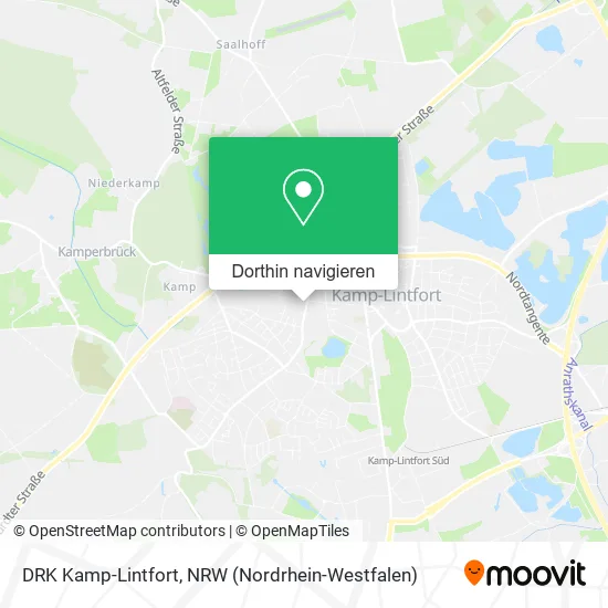 DRK Kamp-Lintfort Karte